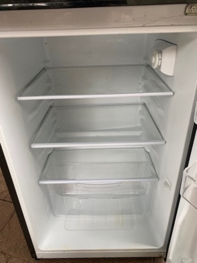 ハイアール右開き　冷凍冷蔵庫　ブラック