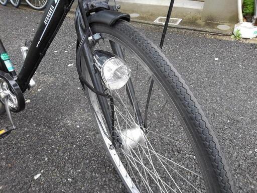 中古自転車2542 27インチ 6段ギヤLEDオートライト