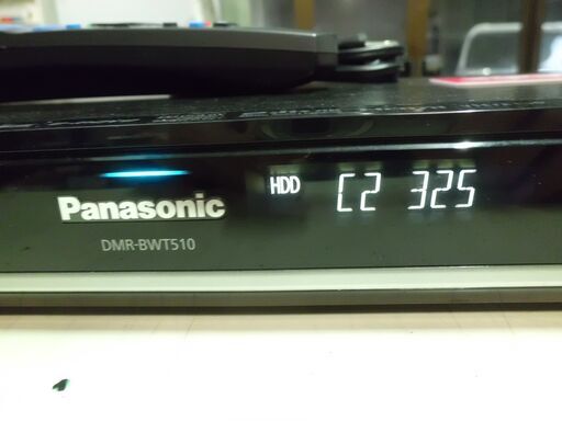 Panasonicブルーレイレコーダー「DMR-BWT510」