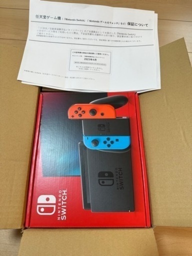Nintendo switch Joy-Con(L)ネオンブルー/(R)ネオンレッド www