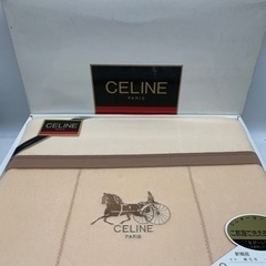 【新品未使用】CELINE セリーヌ 西川産業 毛布　140×2...