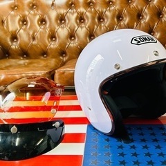 SOMAN  ジェットヘルメット バイク用 ヘルメット 半帽  ...
