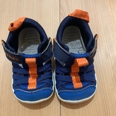 IFMEサンダル 12.5cm(ブルー×オレンジ)