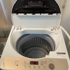 2021年製 高年式美品SHARP シャープ 全自動洗濯機 6.0kg