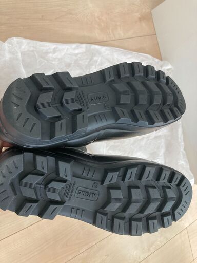 AIGLE ベニル　ラバーブーツ　ブラック