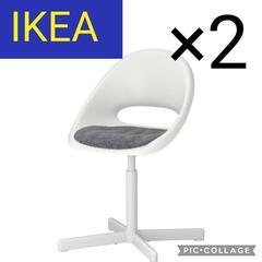 ２週間程度使用【定価約8000】★美品★IKEA　学習チェア　キ...