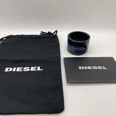 大幅値下げ‼️⭐️美品⭐️DIESEL ブレスレット：ブラックxブルー