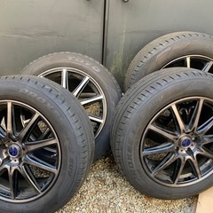 中古 ホイールタイヤ 4本セット 225/60R18 2018年製