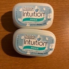 女性用シェーバー替刃intuition イントゥイション2個セット