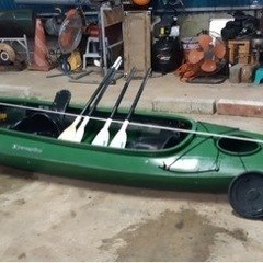 カヌー　ボート　二人乗り