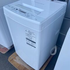 洗濯機 東芝 AW-45M7 2020年 4.5kg せんたくき...