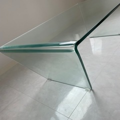 5/7まで出品　お値下げ⭐︎美品⭐︎ ガラステーブル　