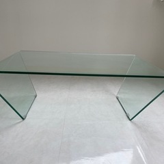 5/7まで出品　お値下げ⭐︎美品⭐︎ ガラステーブル　