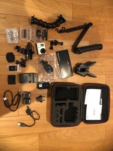Go Pro Hero 3+ セット GoPro HERO3 Black Edition ＋ アクセサリー