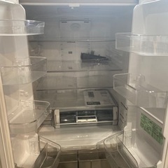 日立 6ドア冷蔵庫 R-F440F 16年製