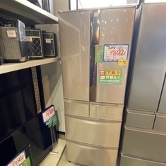 日立 6ドア冷蔵庫 R-F440F 16年製