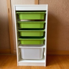 IKEA イケア　トロファスト　収納ケース付き(2)