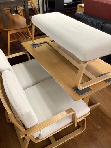 無印良品のベンチダイニングが入荷いたしました！