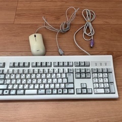 【無料】NECパソコンキーボードPS/2接続＆マウスUSB