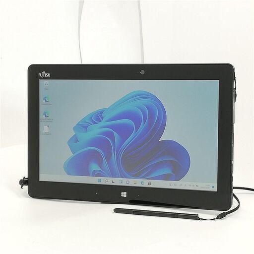送料無料 日本製 11.6型 タブレット 富士通 Q616/P 中古良品 第6世代CoreM 4GB 高速SSD 無線 Bluetooth Webカメラ Windows11 Office