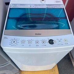 洗濯機 ハイアール JW-C55A 2018年 5.5kg せん...