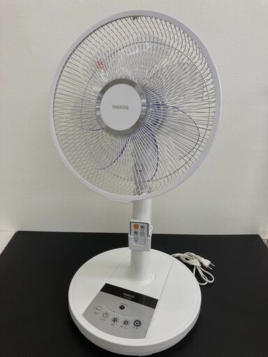 【北見市発】テクノス TECNOS フルリモコン立体送風扇風機 KI-F812R 2019年製 白 (E1617wY) 北見市発】テクノス TECNOS フルリモコン立体送風扇風機 KI-F812R 2019