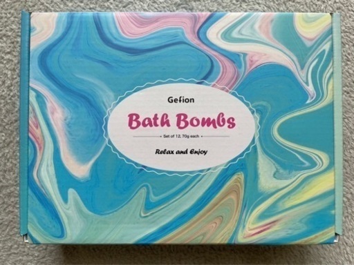 gefion バスボム 12個セット Relax and Enjoy