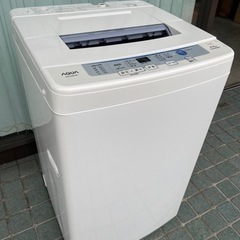 ※終了※【３ヶ月保証】洗濯機 6.0kg アクア 2017年製