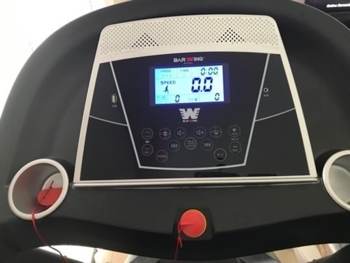 BAR WING ルームランナー BW-SRM16L 自動角度調整 マット付き