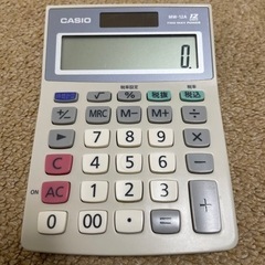 電卓 カシオ　casio MW-12A