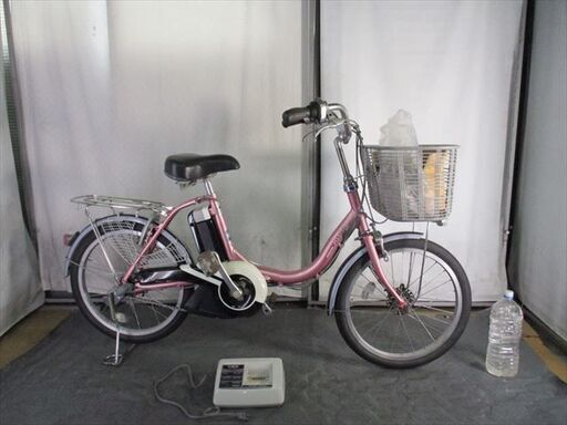 C720★整備済み　中古電動自転車　BS　アシスタ　ピンク　8.9Ahバッテリー新品付き★【20インチ】