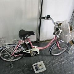 C720★整備済み　中古電動自転車　BS　アシスタ　ピンク　8.9Ahバッテリー新品付き★【20インチ】 C720☆整備済み 中古電動自転車 BS アシスタ ピンク 8.9Ahバッテリー