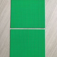 レゴ LEGO 基礎板（グリーン）２枚