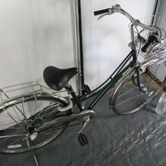 C722限定特価　整備済み★ブリヂストン　ロココ　グリーン★ 中古自転車 【27インチ 】