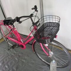 C727 限定特価 整備済み☆ブリヂストン カジュナ ピンク☆ 中古自転車