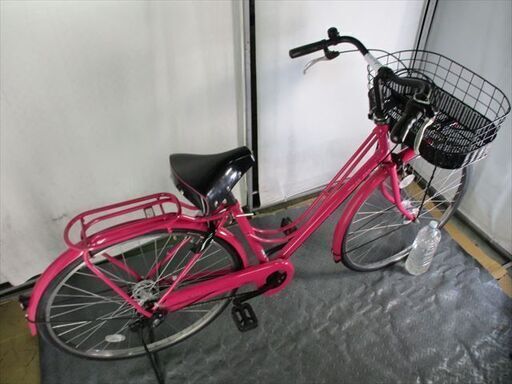 C727 限定特価 整備済み☆ブリヂストン カジュナ ピンク☆ 中古自転車