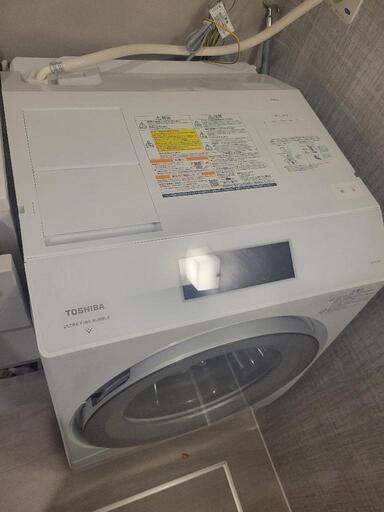 商談中）東芝　洗濯機　TW-127XP1 右開き2022年3月購入