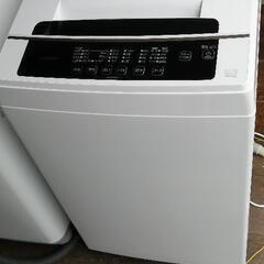 【美品】[配達無料][2020年製]全自動洗濯機　6kg アイリ...