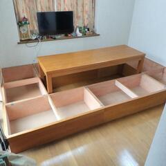 小上がりユニット 腰痛予防 掘りごたつタイプ 2018年製作、中古