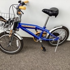 美原店　自転車　子供用　16インチ　ハマー　HUMMER