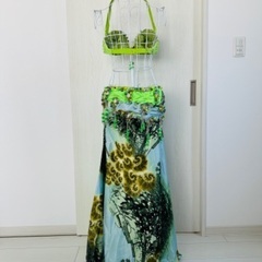 ⭐︎最終値下げ⭐︎【Hanan】ベリーダンス衣装　グリーン色