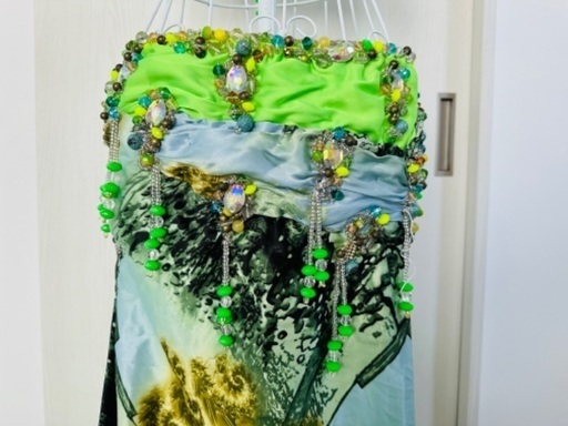 ⭐︎最終値下げ⭐︎【Hanan】ベリーダンス衣装 グリーン色 Hanan