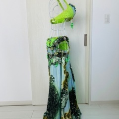 ⭐︎最終値下げ⭐︎【Hanan】ベリーダンス衣装　グリーン色