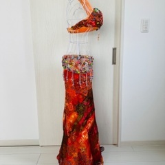 ⭐︎最終値下げ⭐︎【Hanan】ベリーダンス衣装　オレンジ色