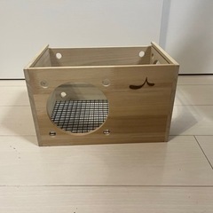 うさぎ　ペット用品　木箱　ハウス　木製