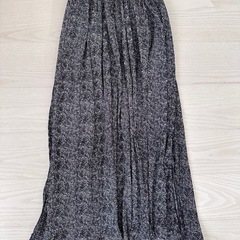 レディース スカート 黒/グレイ 3枚