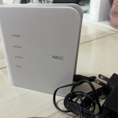 Wi-Fiルーター　NEC