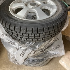 値下げ！155ー65ー13スタッドレス　アルミ