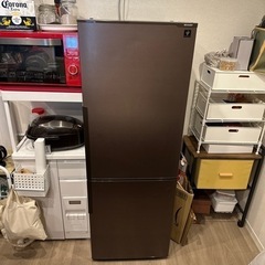 SHARP ノンフロン冷凍冷蔵庫 SJ-PD27C-T 271ℓ