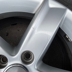 Audi A4 アバントに装着していたアルミホイール&スタッドレスタイヤ